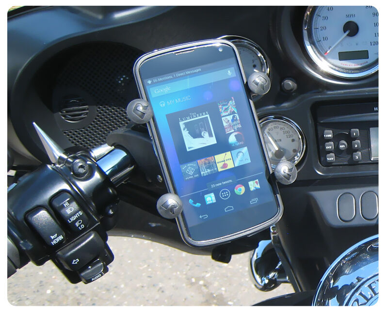 RAM-HOL-UN7-400U - RAM X-Grip Phone Mount with RAM Snap-Link Tough-Claw - RAM  Mounts