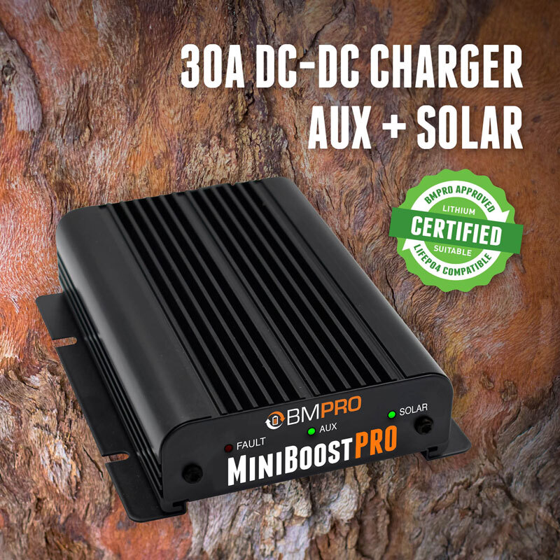 thumbnail image 2 of BMPRO Miniboost 20A DC-DC Charger | 12V For AGM & Wet Batteries | RV & 4WD 2 of 6