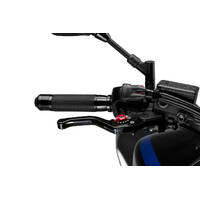 Puig 3.0 Short Brake Lever (Black With Red Adjuster)