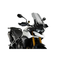 Puig Touring Screen For Triumph Tiger 900 (2020 - Onwards) - Smoke