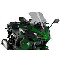 Puig Racing Screen To Suit Kawasaki Z1000 SX (2020 - Onwards) - Smoke