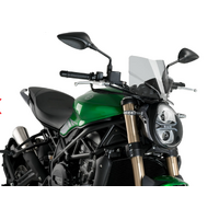 Puig New Generation Sport Screen For Benelli BN 752S (2018 - Onwards) - Smoke