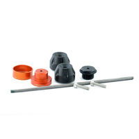 MG Biketec Fork Protectors To Suit KTM 690 Enduro / SMC (Orange)