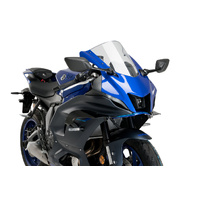 Puig Downforce Race Side Spoilers For Yamaha YZF-R7 (2022 - Onwards) - Black