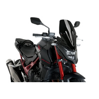 Puig New Generation Touring Screen For Honda CB750 Hornet (2023 - Onwards) - Black