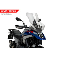 Puig Touring Screen For BMW R1300GS With ACC/Radar (2023 - Onwards) - Clear
