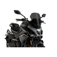 Puig New Generation Sport Screen For CF Moto 800NK (2023 - Onwards) - Dark Smoke