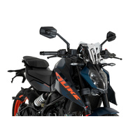 Puig New Generation Sport Screen For KTM 125/390 Duke (2024 - Onwards) - Clear