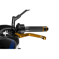 Puig Unfoldable 3.0 Clutch Lever (Gold Lever, Black Adjuster)
