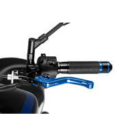 Puig Short 3.0 Clutch Lever (Blue Lever, Black Adjuster)