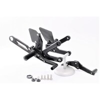 MG Biketec Sport Rearsets To Suit Yamaha R1 (2015 - Onwards)