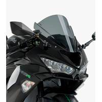 Puig Z-Racing Screen To Suit Kawasaki ZX-6R / ZX-10R - Dark Smoke