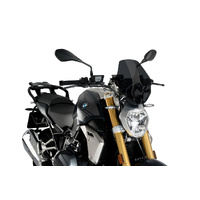 Puig New Generation Sport Screen For BMW R1250R 2019 - Onwards (Dark Smoke)