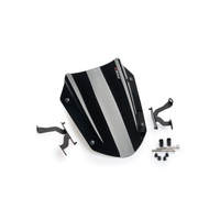 Puig Naked New Generation Adjustable Sport Screen For Ducati Diavel 1260/S (2019 - Onwards) - Black