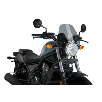 Puig New Generation Sport Screen For Honda CMX 300/500 Rebel (Light Smoke)