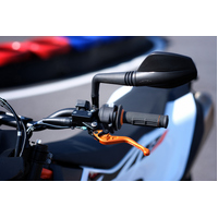 MG Biketec Short Clutch Lever To Suit Some KTM Models (Orange)