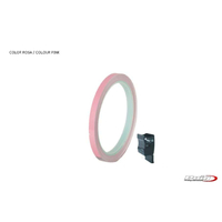 Puig Universal Wheel Rim Strips (Pink) - With Applicator