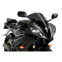 Puig Standard Screen To Suit Yamaha R6 (2008 - 2016) - Dark Smoke