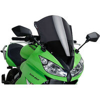 Puig Racing Screen For Kawasaki ER-6F 2009-2011 (Dark Smoke)