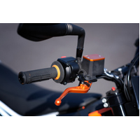 MG Biketec Brake Fluid Tank Cover (Orange) - 5573-656514