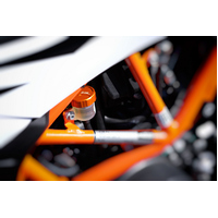 MG Biketec Rear Brake Fluid Tank Cover (Orange)