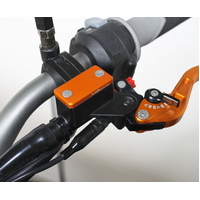 MG Biketec Clutch Fluid Tank Cover For Some KTM Models (Orange)