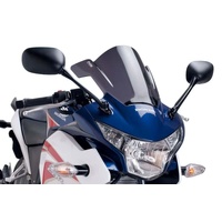 Puig Z-Racing Screen For Honda CBR250R (2011 - 2015) - Dark Smoke