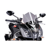 Puig Z-Racing Screen To Suit Aprilia Tuono V4R (2011-2014) - Light Smoke