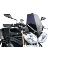 Puig New Generation Sport Screen to Suit Triumph Speed Triple/R Street Triple/R (Dark Smoke)