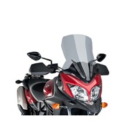 Puig Touring Screen For Suzuki DL650 V-Strom (2012 - 2016) - Smoke