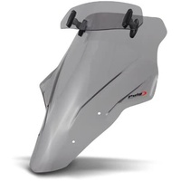 Puig Touring Screen + Visor Compatible WIth Kawasaki ER-6F 2012 - 2016 (Light Smoke) 