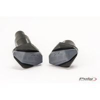 Puig R12 Frame Sliders Compatible With Suzuki DL 250 V-Strom/Inazuma (Black)