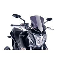 Puig New Generation Sport Screen For Suzuki Inazuma 250 (2013 - 2016) - Dark Smoke