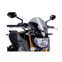 Puig New Generation Touring Screen For Yamaha MT-09 2013-2016 (Light Smoke)