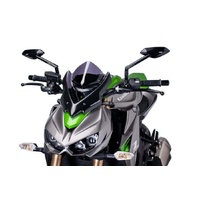 Puig New Generation Sport Screen For Kawasaki Z1000/R (Dark Smoke)