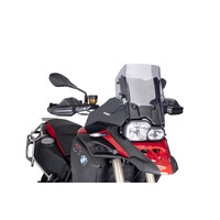 Puig Adjustable Screen For BMW F 800 GS Adventure (2013-2018) - Light Smoke, Screen Only