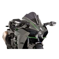 Puig Z-Racing Screen For Kawasaki Ninja H2 (2015 - 2020) - Dark Smoke