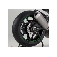 Puig Universal Premium Wheel Rim Strips - Green