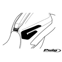Puig Tank Grip For Yamaha MT-07 2014 - 2020 (Carbon)