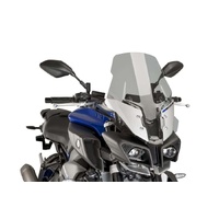 Puig Touring Plus Screen To Suit Yamaha MT-10/FZ-10 (2016-onwards) - Smoke