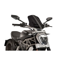 Puig New Generation Touring Screen For Ducati X Diavel/S (2016 - Onwards) (Dark Smoke)