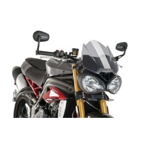 Puig New Generation Sport Screen For Triumph Speed/Street Triple (Smoke)