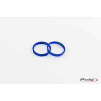 Puig Bar End Rings (Blue)