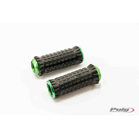 Puig R-Fighter S Footpegs (Green)