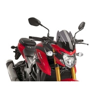 Puig New Generation Sport Screen For Suzuki GSX-S750 (2017 - 2021) - Dark Smoke