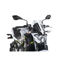 Puig New Generation Sport Screen Compatible With Kawasaki Z650 2017 - 2019 (Clear)
