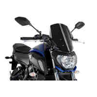 Puig New Generation Touring Screen Compatible With Yamaha MT-07 2018-2020 (Black)