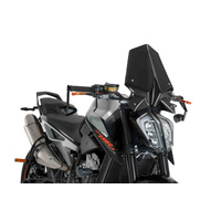 Puig Naked New Generation Sport Screen To Suit KTM 790/890 Duke (Black)