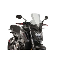 Puig Windshield Naked New Generation Sport Honda CB650F 2014 Onwards (Smoke)
