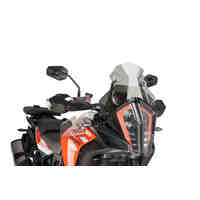 Puig Racing Screen Compatible With KTM 1290 Super Adventure R/S 2017 - 2020 (Light Smoke)